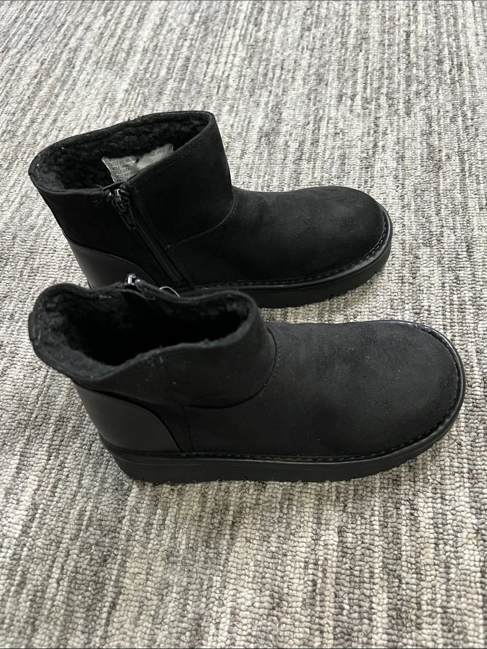 Cat & Jack - Girls' Honor Faux Suede Style Boots Size 2